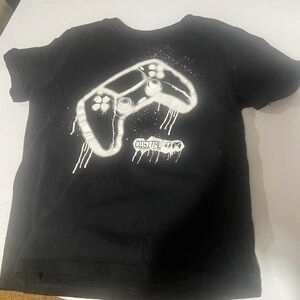 H&M Black and White Gaming Controller Tee